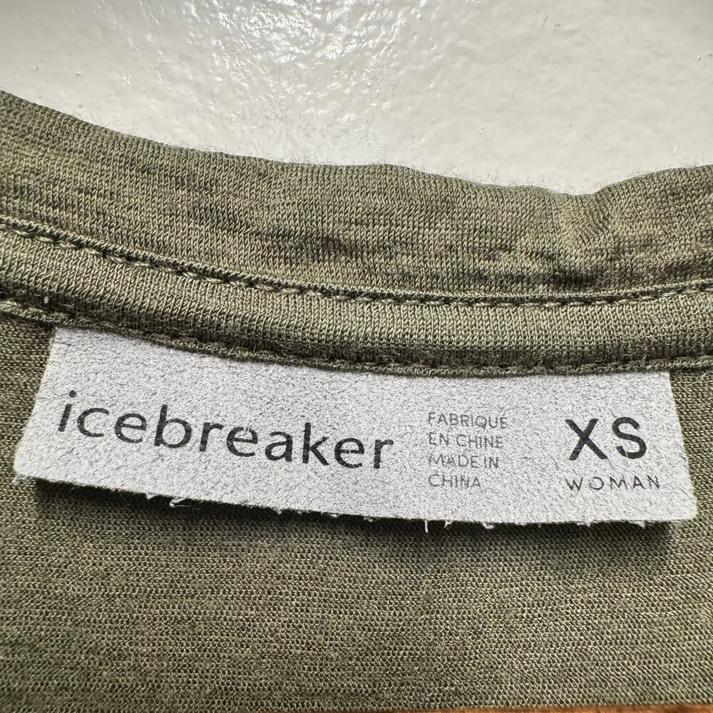 Bundle 2 Icebreaker Wool Crew Neck Short Sleeve Base Layer Tees Women Outdoor XS - Picture 12 of 15